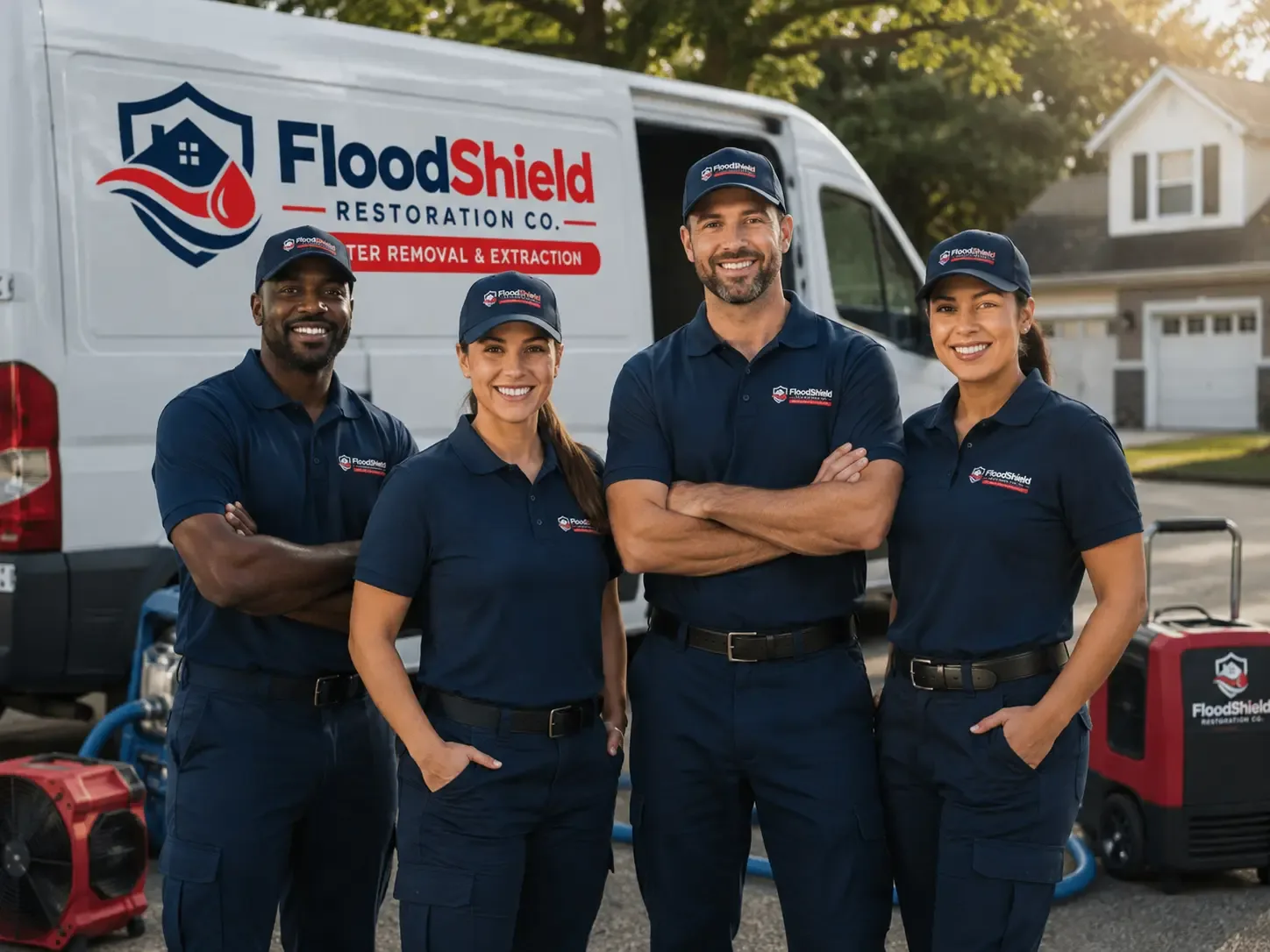 Flood Damage Restoration company in Shirley Mills, ME